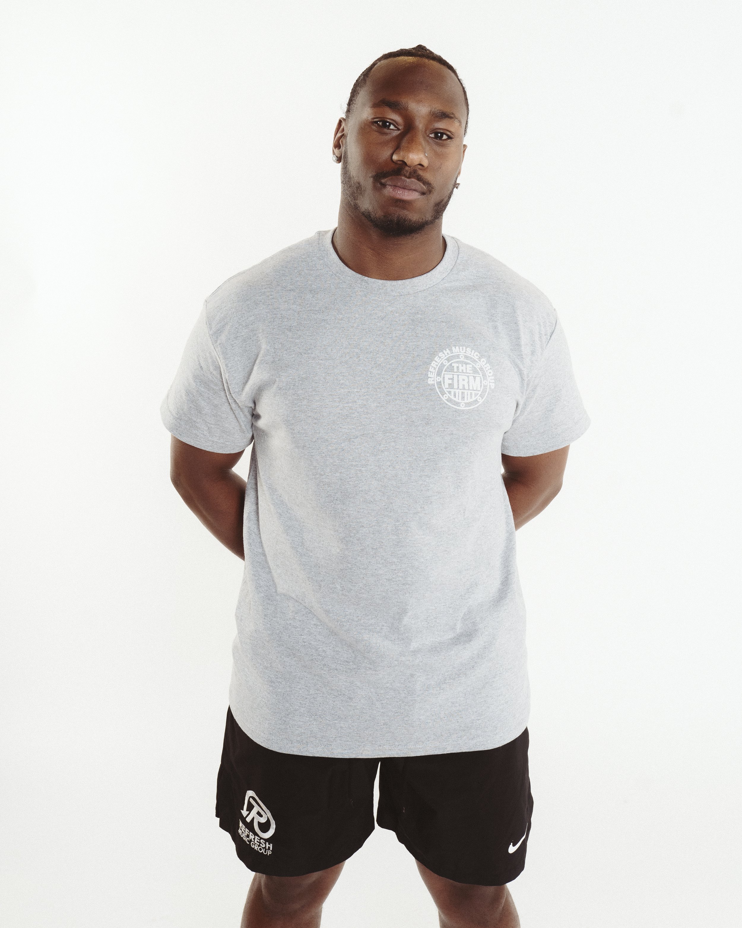 RMG "The Firm" Grey Short Sleeve