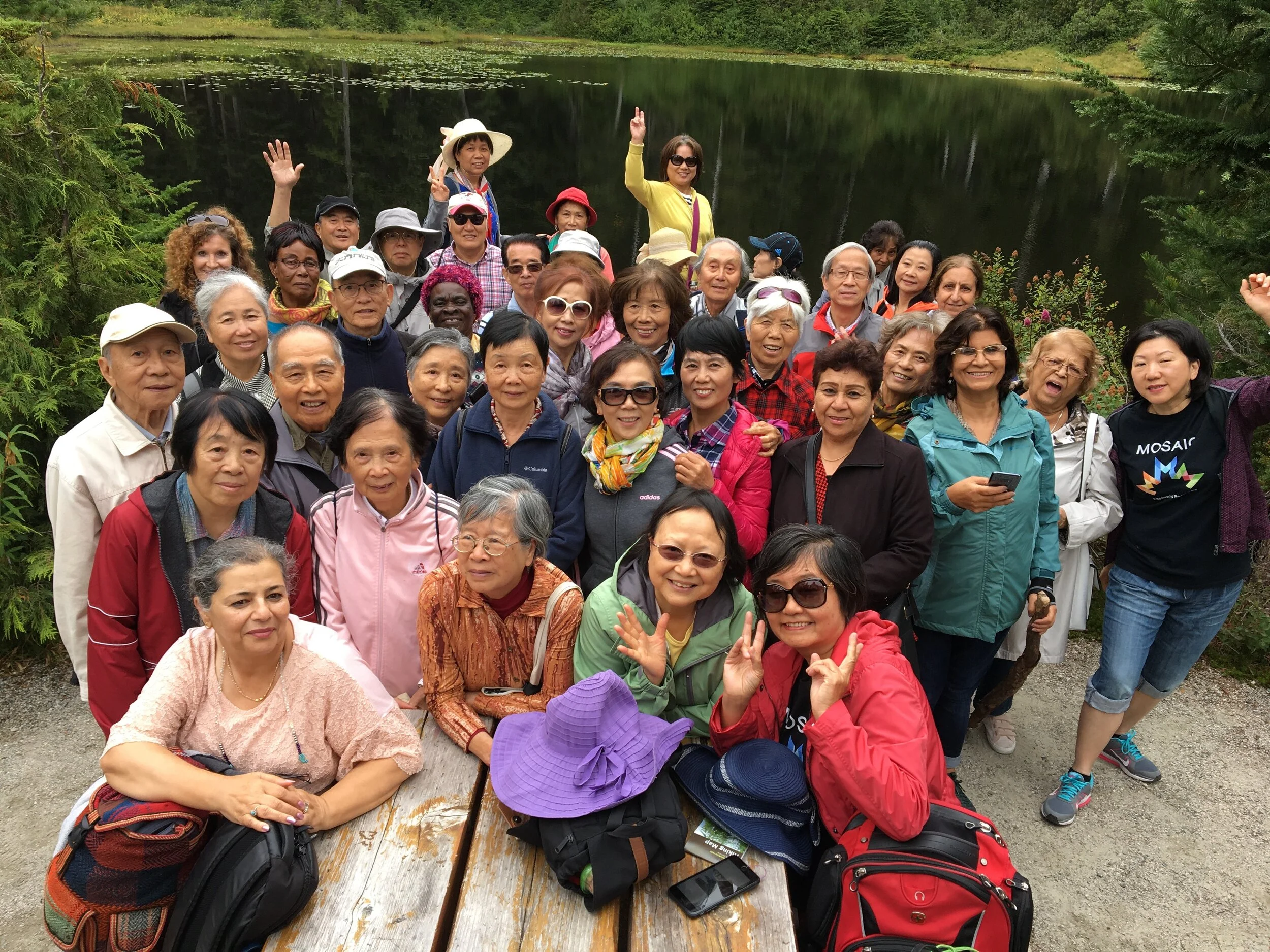 Group Pic by the lake MOSAIC.jpg