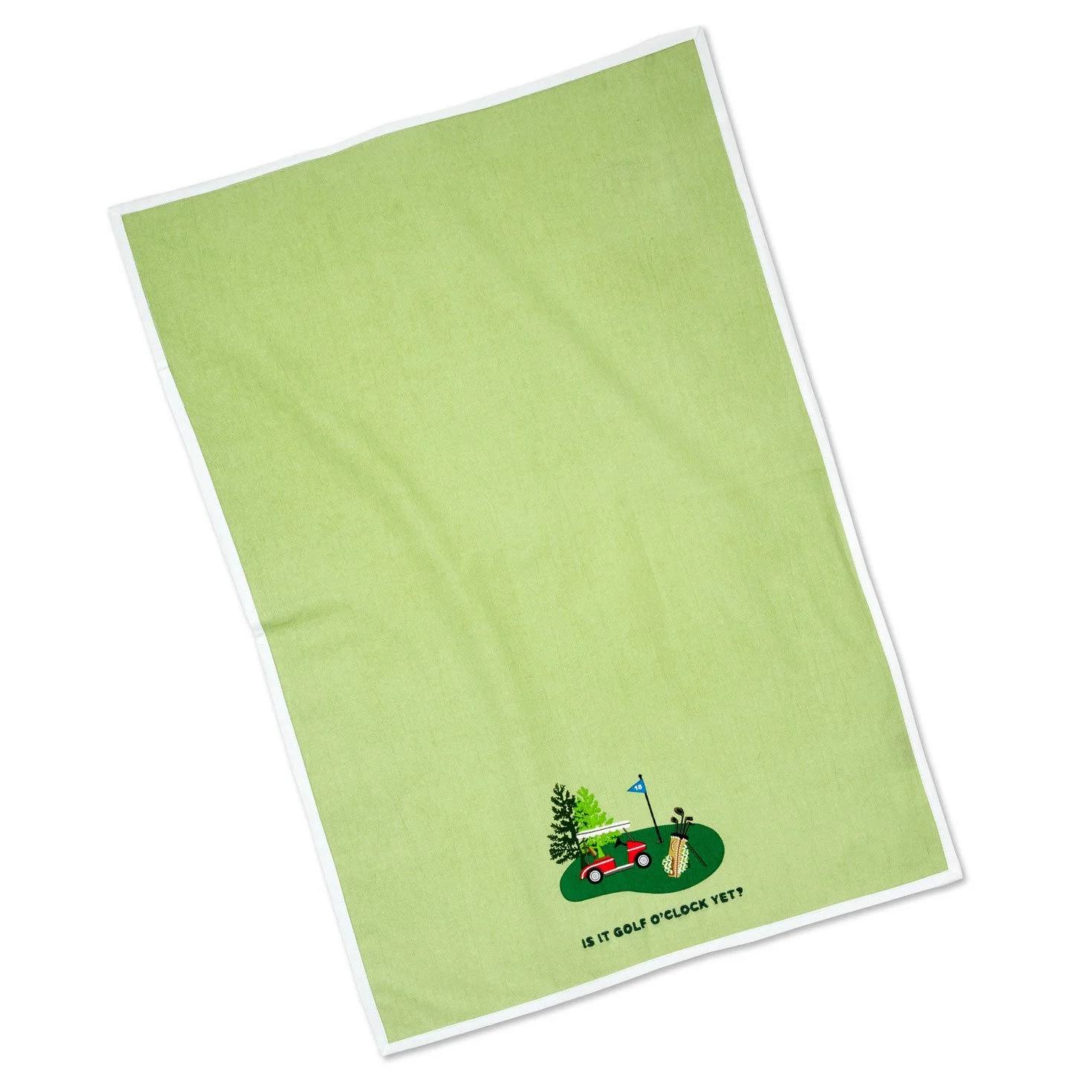 Hallmark Golf O'Clock Tea Towel, 18x26
