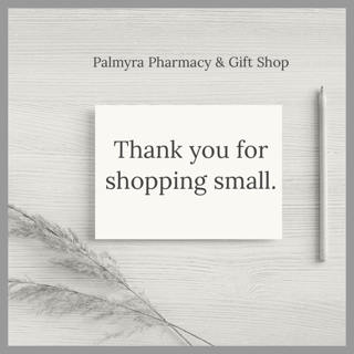 Thank you for supporting our small business.