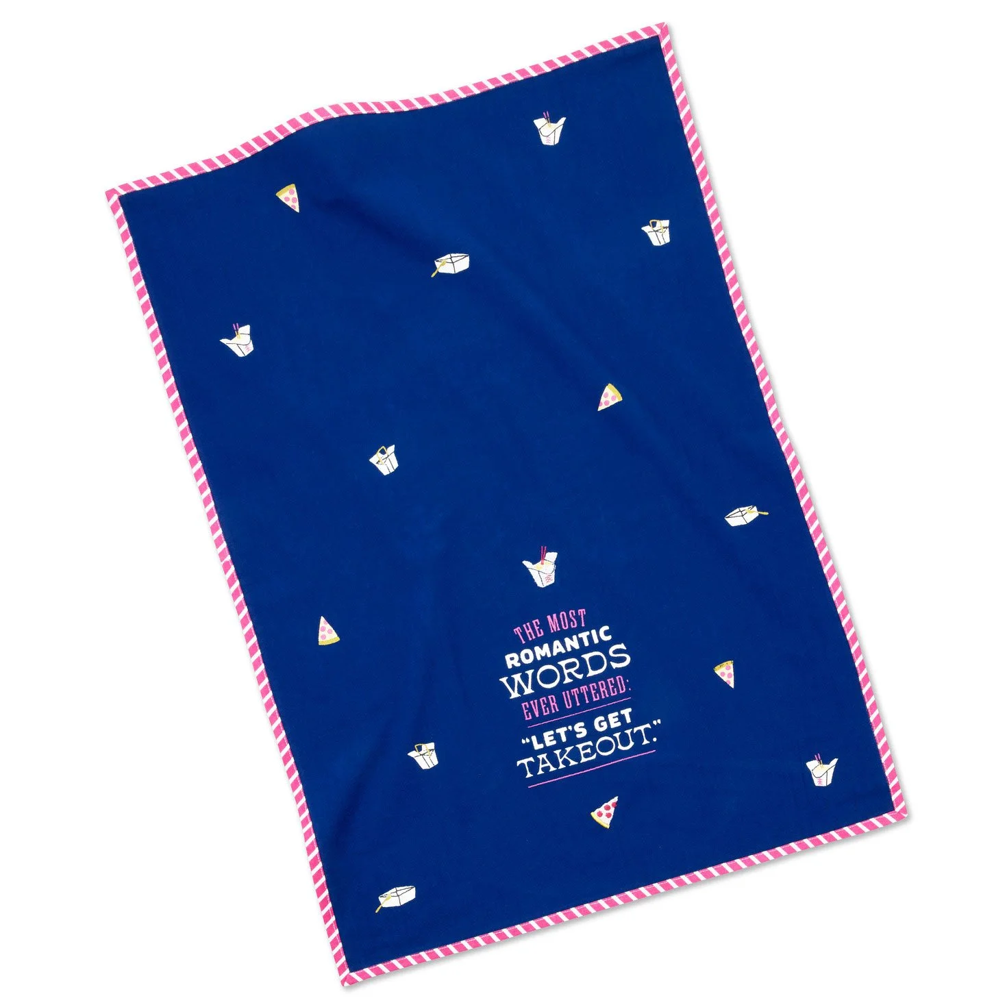 Hallmark Let's Get Takeout Tea Towel, 18x26