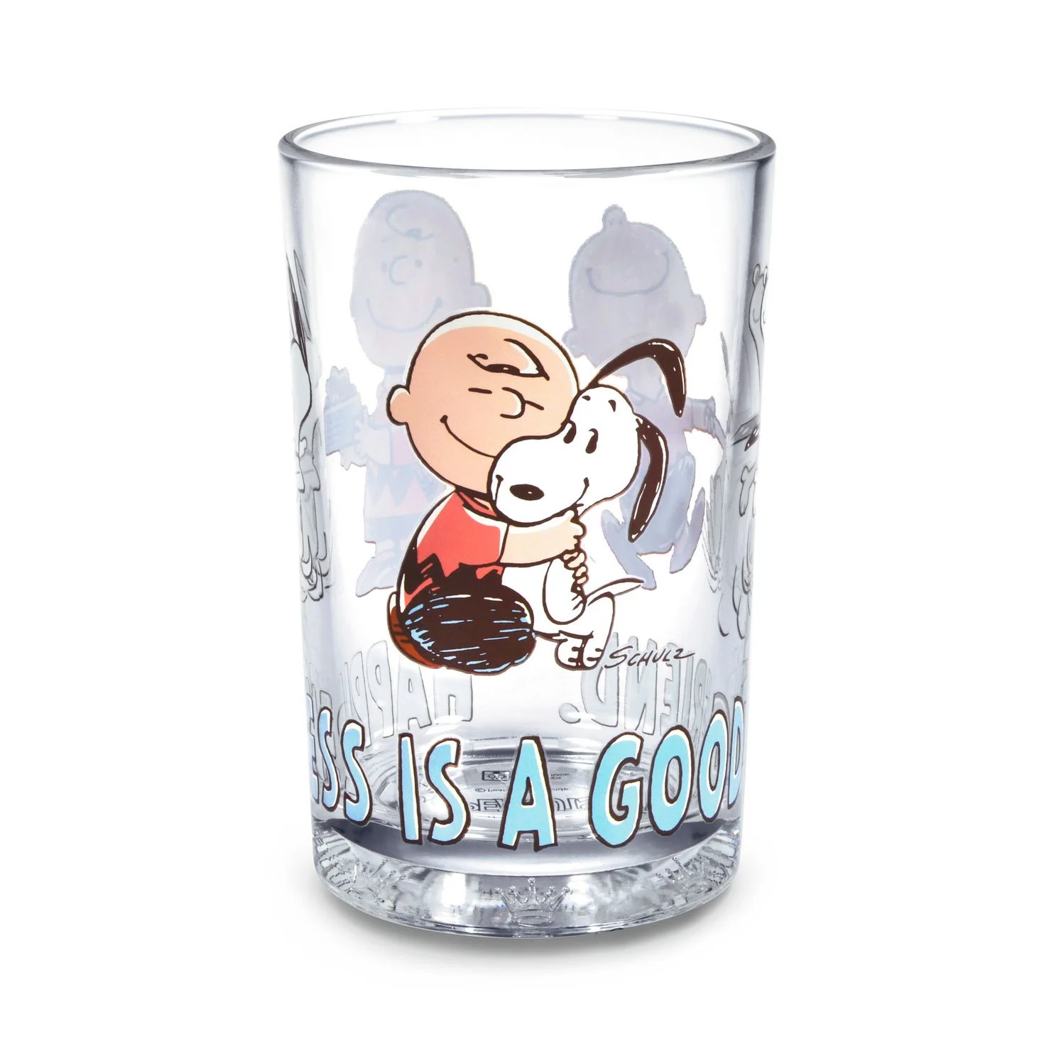 Hallmark Peanuts Happiness Is a Good Friend Collectible Drinking Glass, 13.5 oz.