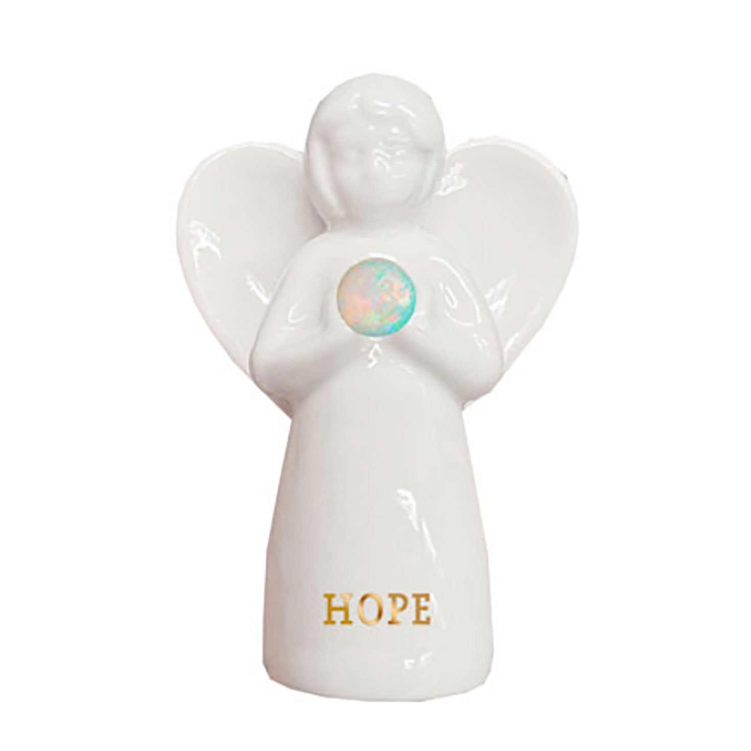 Hallmark Opal Angel of Hope Mini Figurine, 2"