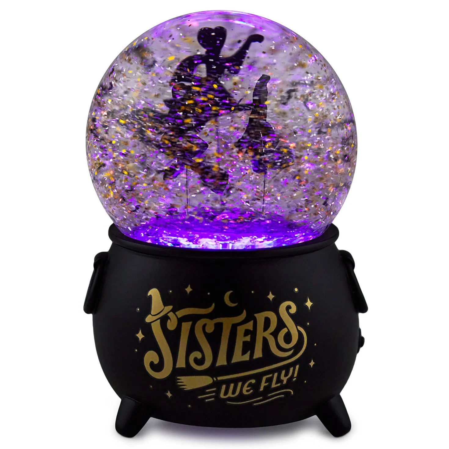 Hallmark Disney Hocus Pocus Sanderson Sisters Snow Globe With Light