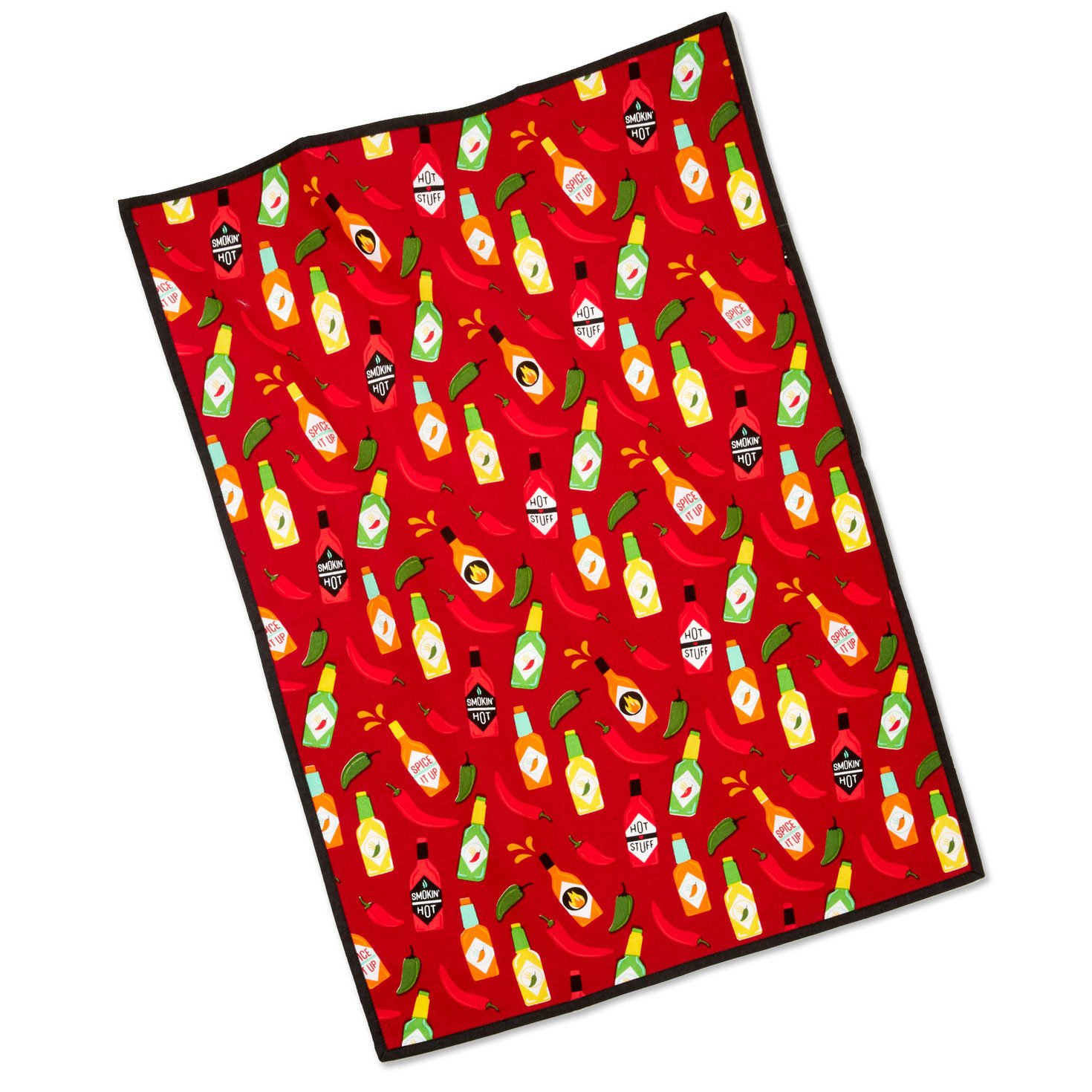 Hallmark Hot Sauces Tea Towel, 18x26