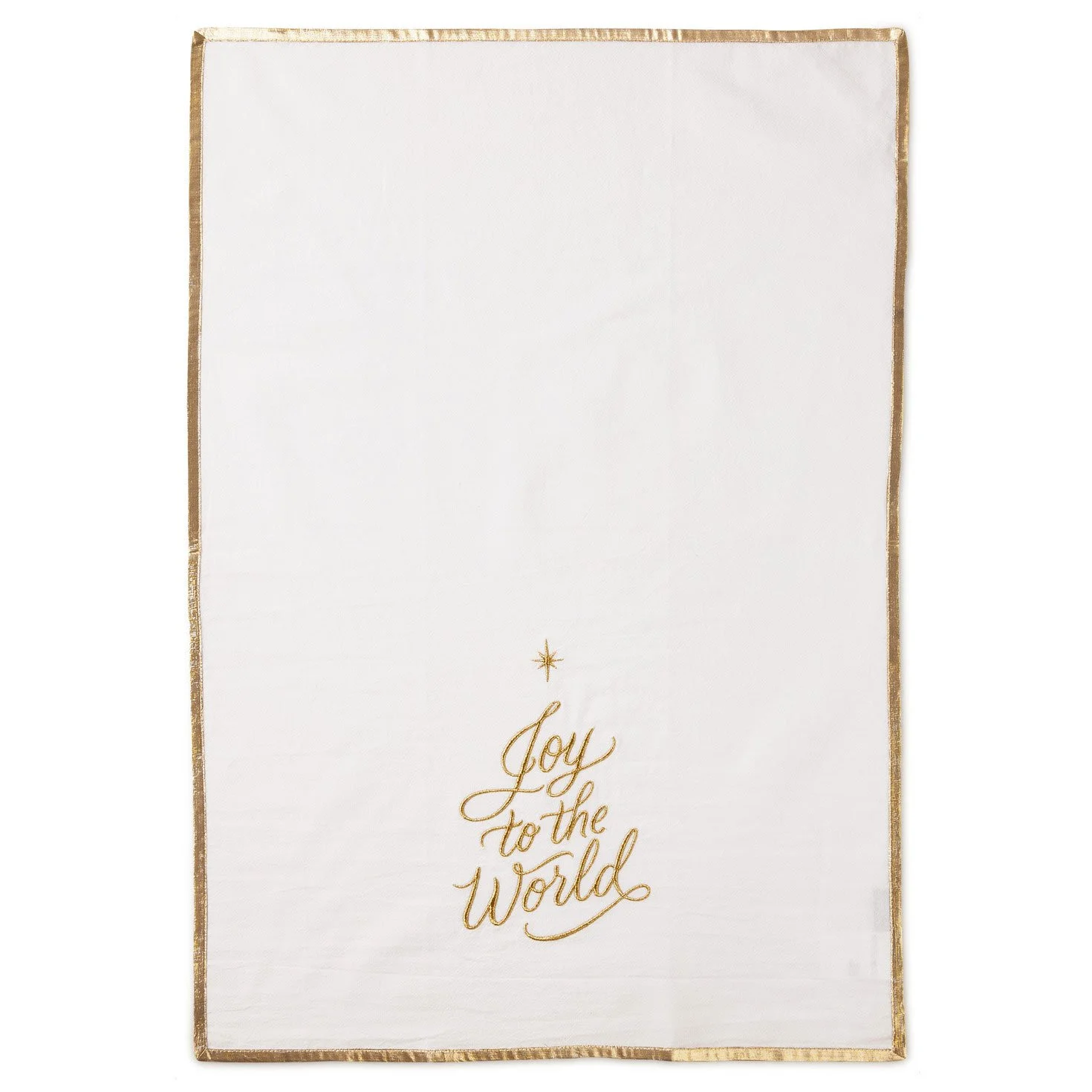Hallmark Joy to the World Tea Towel, 18x26