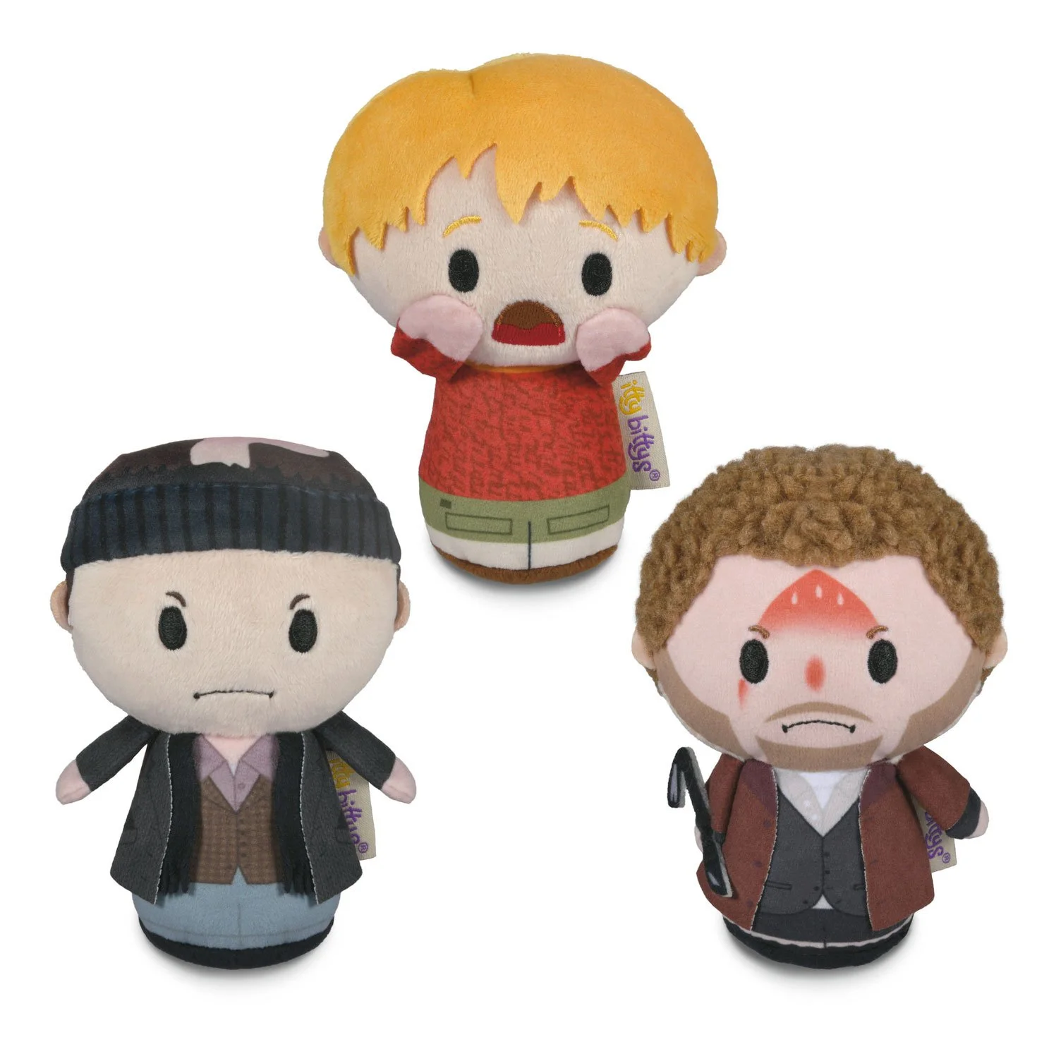 Hallmark itty bittys Home Alone Kevin McCallister and the Wet Bandits Plush, Set of 3