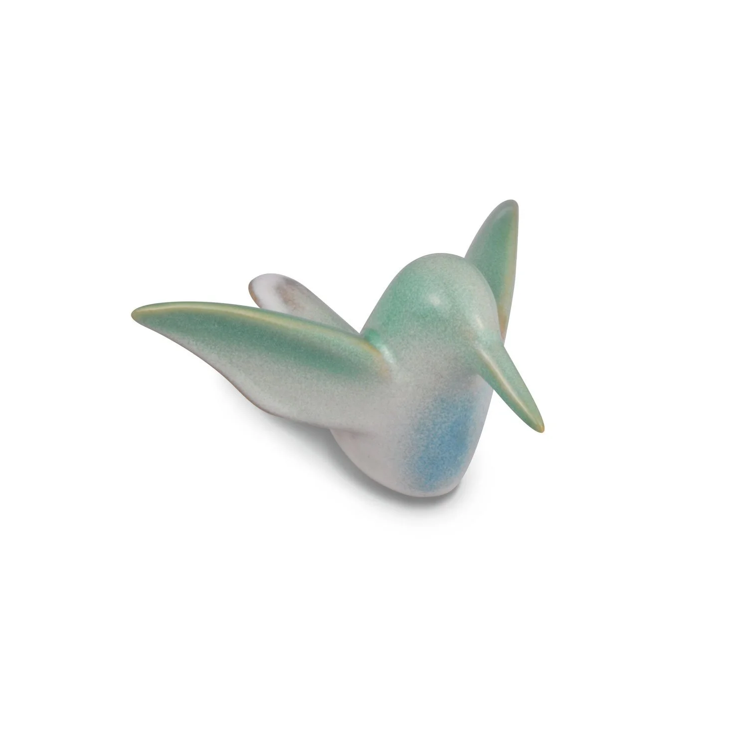 Hallmark Sculpted Blue and Green Hummingbird Figurine, 1.75"