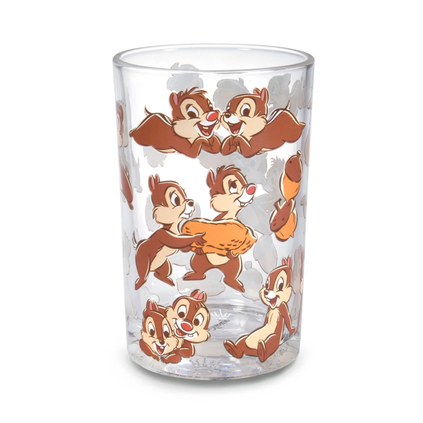 Hallmark Disney Chip and Dale Collectible Drinking Glass, 13.5 oz.