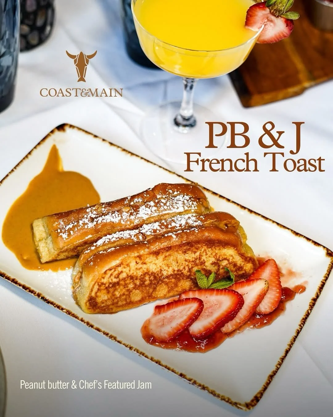 I just might like something sweet this morning 🥞🧇🥮

C&amp;M Brunch starts at 10am; offering all your morning favorites &amp; Chef&rsquo;s brunch specialities too!

#coastandmain #brunch #localchef #pittsburghfoodie