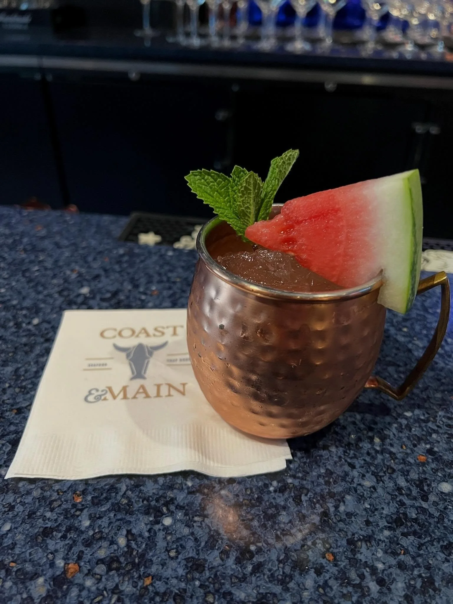 Girl, our summer cocktails are so confusing sometimes 🍉👀

Should we bring back the Watermelon Mule
or the Spicy Watermelon Margarita? 🌶️✨

One is light, crisp, and refreshing.
The other is sweet with just a hint of spice 🔥

Now we need to know &m