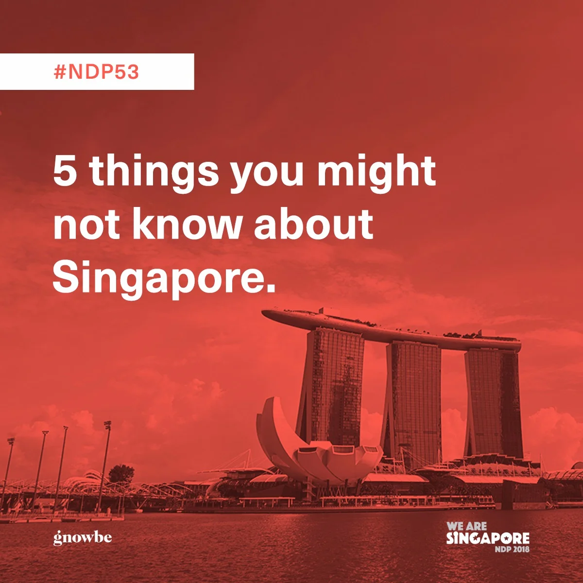 We are Singapore NDP 2018