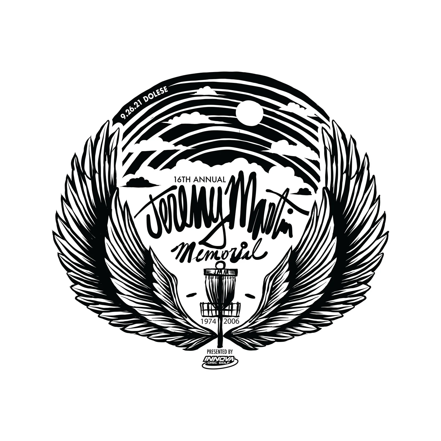 Disc Golf Hot Stamp Art — Jason Pawley