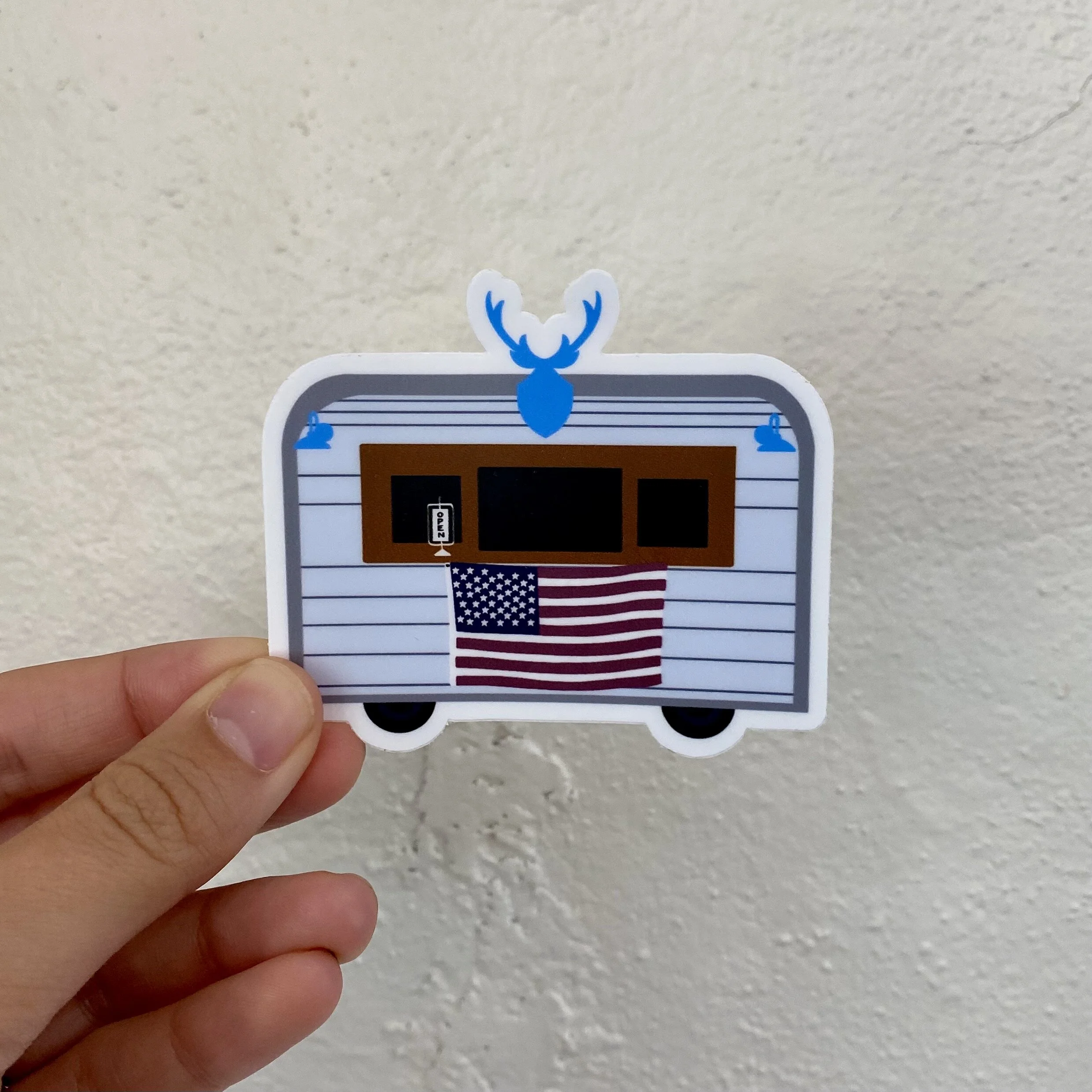 Camper Sticker
