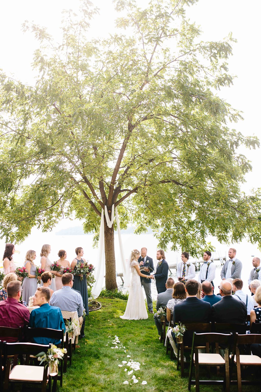 Backyard Tented Lakeside Boho Wedding | Williams Bay, WI10.jpg