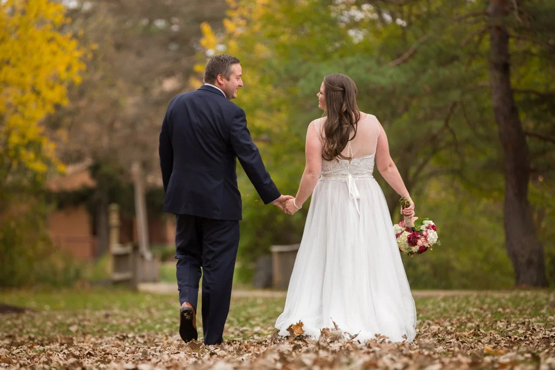 Walking the grounds at The Shores of Turtle Creek in Spring GRove, Illinois.