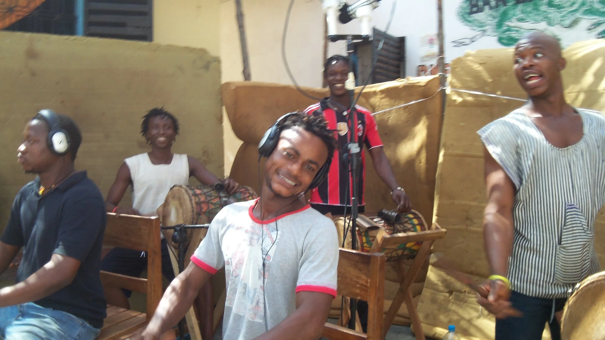 2014 members of Bandandjou in Session 1.JPG