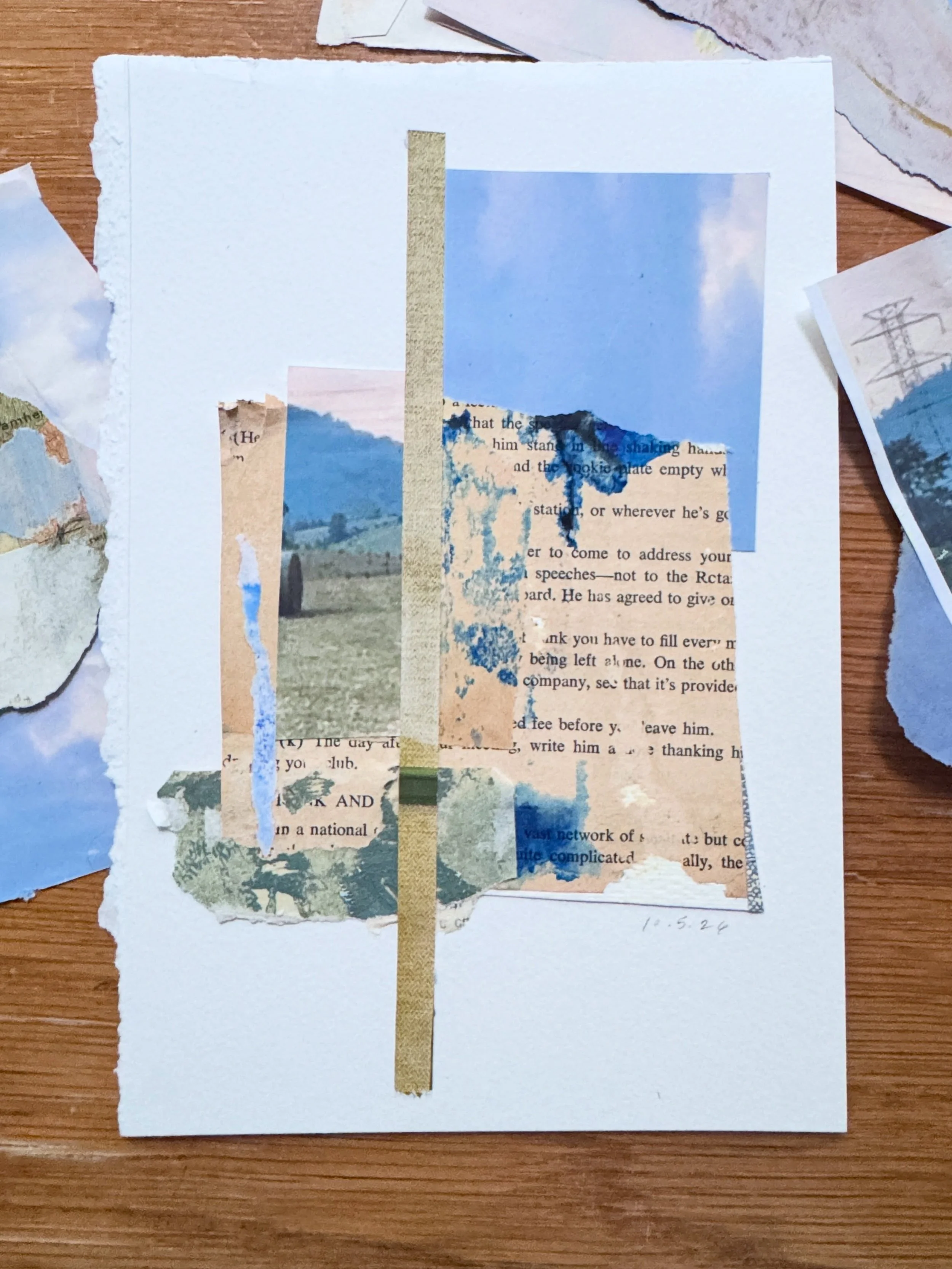 Thoughts on home&hellip;

#worksonpaper #collageoftheday