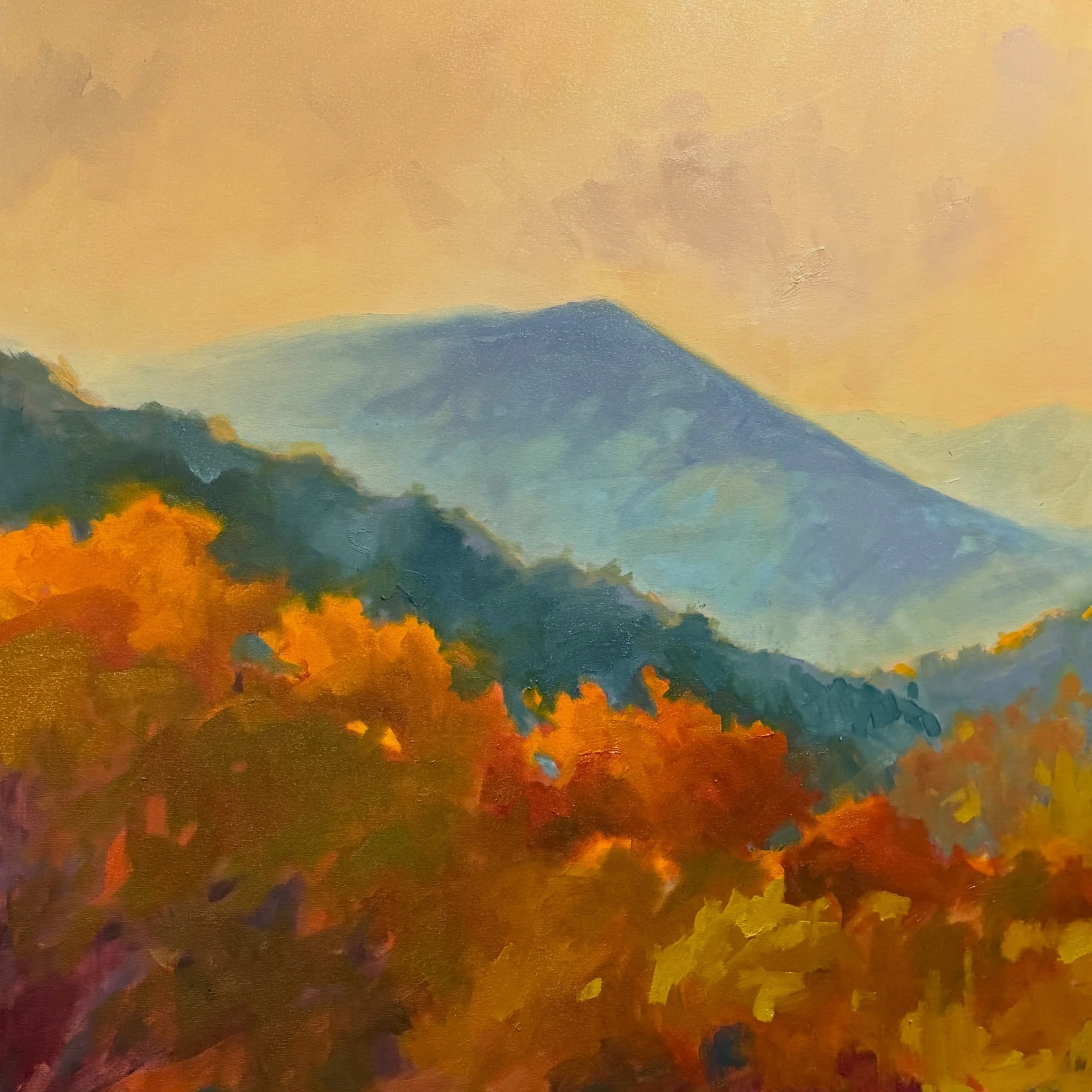 Stilling waiting for this 👆🏻to happen.

#oilpainting #landscapepainting #blueridge