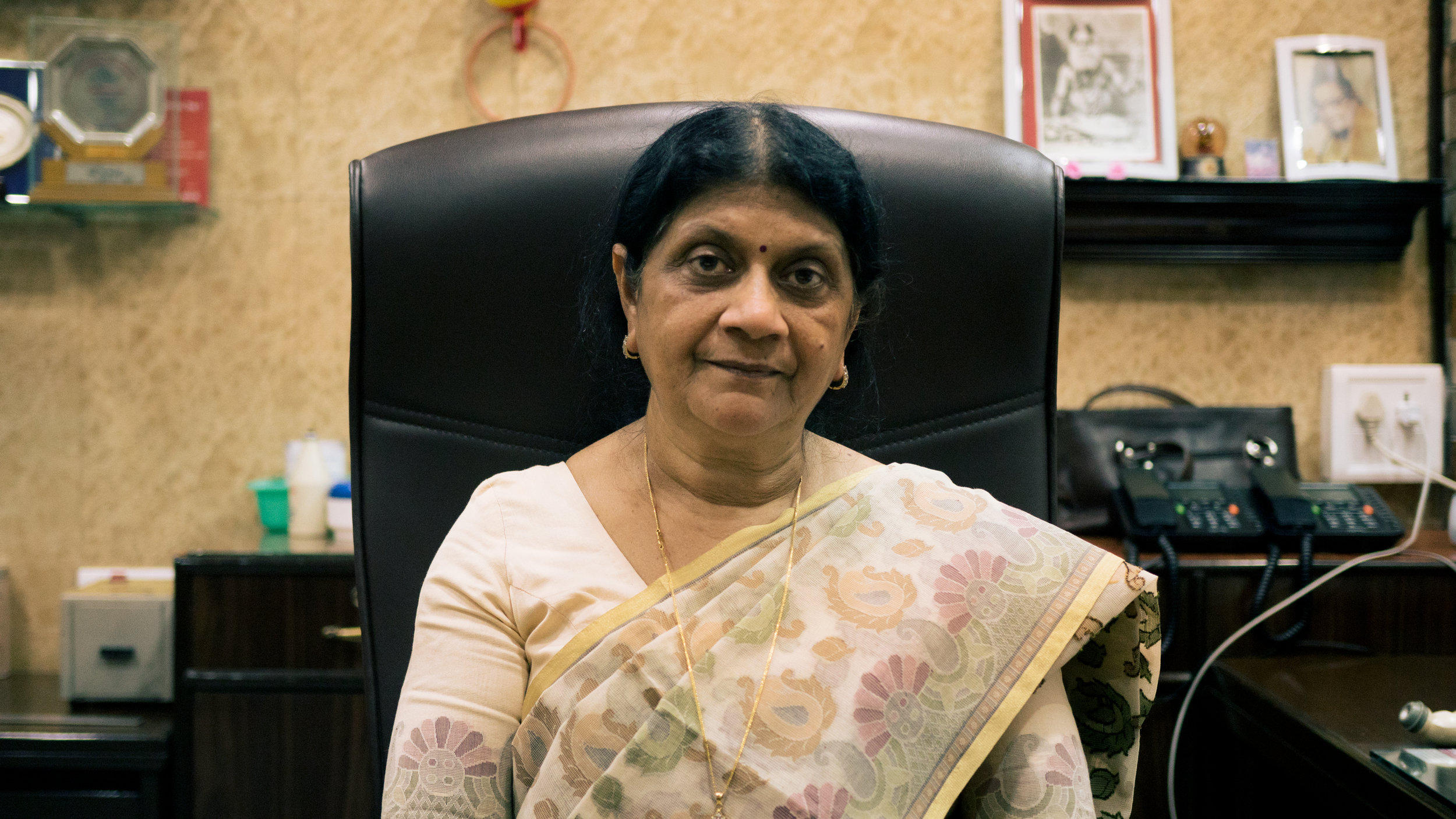  Dr Premila Paul, a paediatrician who sees many children struggling with Delhi’s toxic air 