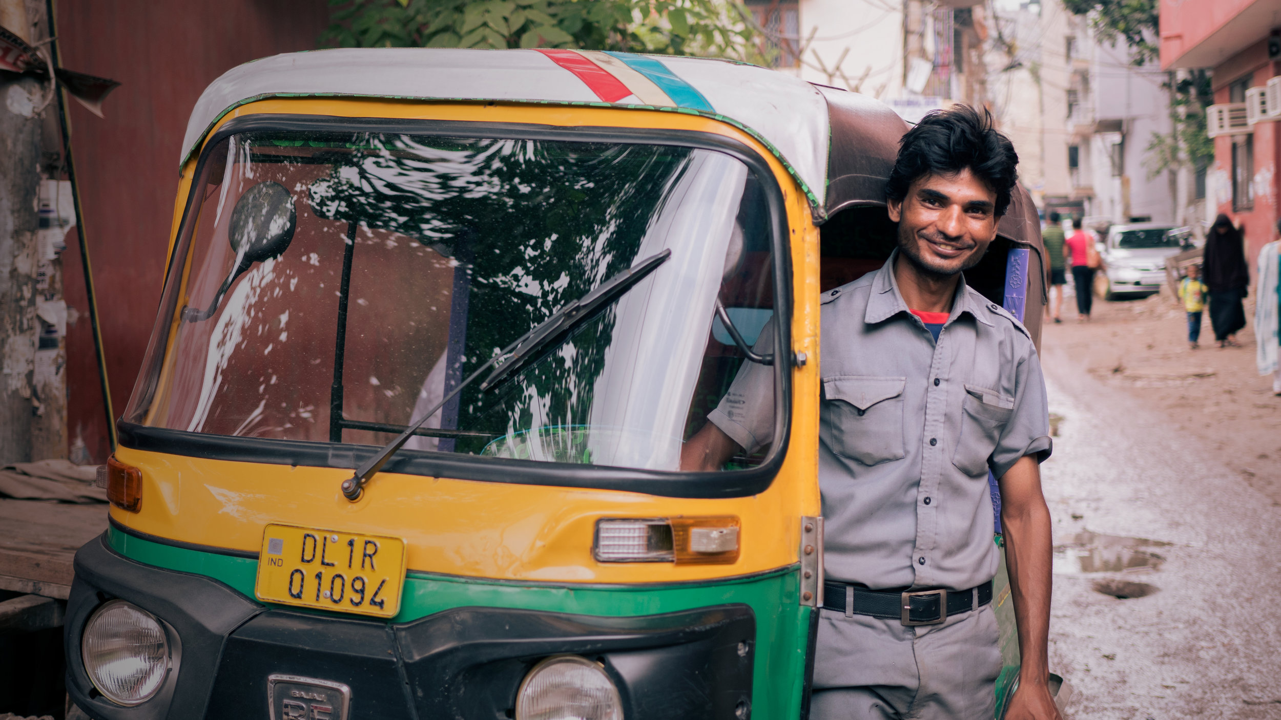  Mohammed Tafiq, rickshaw wallah  Mohammed knows spending his whole day in the open rickshaw is damaging his health but there’s little he can do about it.   “Sometimes I get a really bad cough and occasionally a fever, the cough and fever come when t