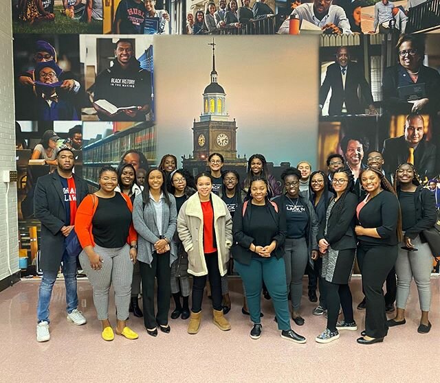 Stop 2 Complete ✅. Thank you Howard Law School for hosting us this afternoon. A special thank you to the Dean of Students, as well as Howard Law financial and administrative advisors who took the time to meet with us. We were also happy to see Cornel