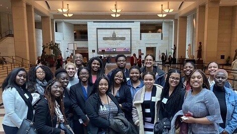 Stop 6 Complete ✅.&nbsp;The last stop on our #AdvantageTour was the Capitol Building. While there, we were given a private tour of the Rotunda with opportunities to see the previous Senate and Supreme Court rooms.