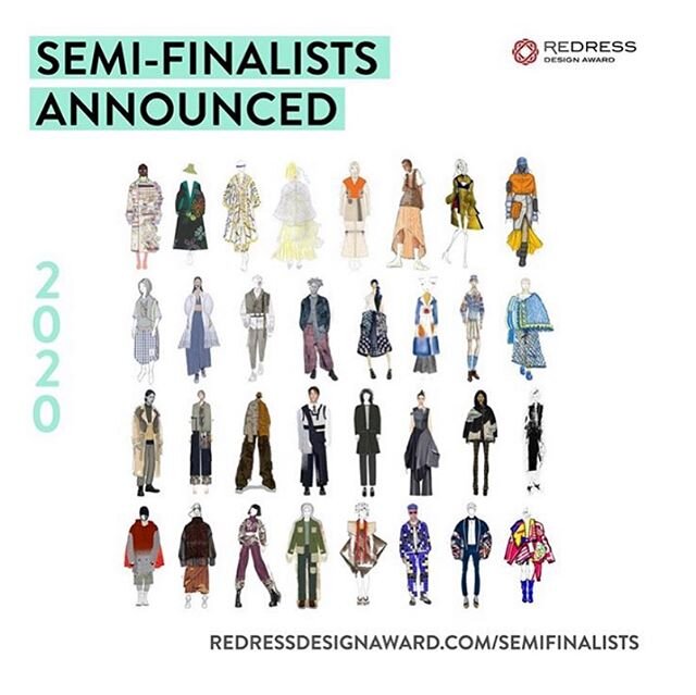 @RedressDesignAward has just announced their 32 semi-finalists for 2020! These outstanding Talents stood out among a pool of emerging designers from 49 countries and regions, all working to tackle the environmental challenges of the fashion industry 