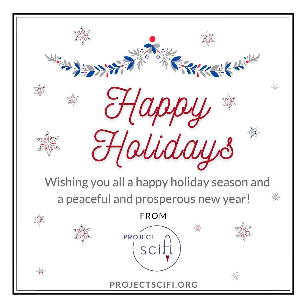 Happy Holidays from your friends at Project SCIFI ✨🔭

Thank you all for your continuous support. 

We are excited and hopeful that 2021 will be a year of nonstop learning and will offer new opportunities to engage with STEM in the classroom and at h