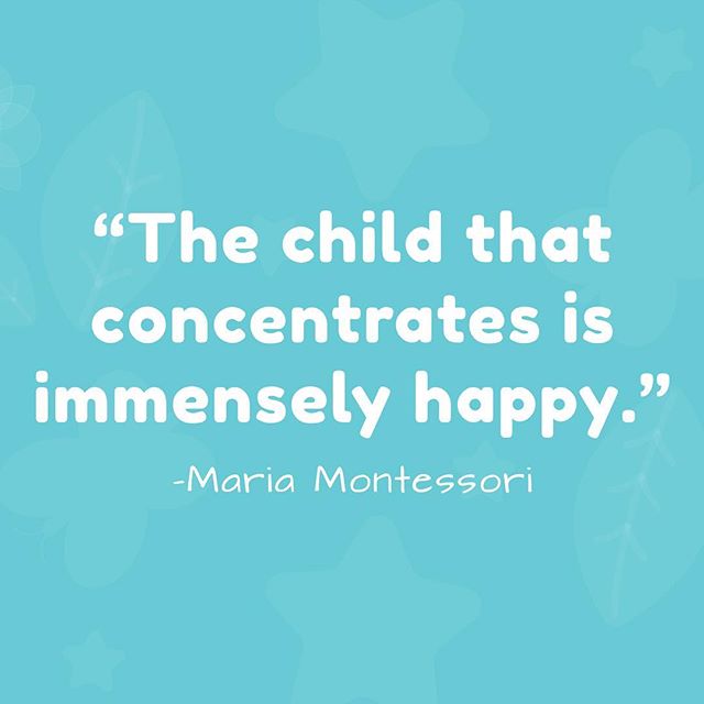 In a world full of distractions it is important to help children learn to concentrate on a task. Every experience here, is a learning one.