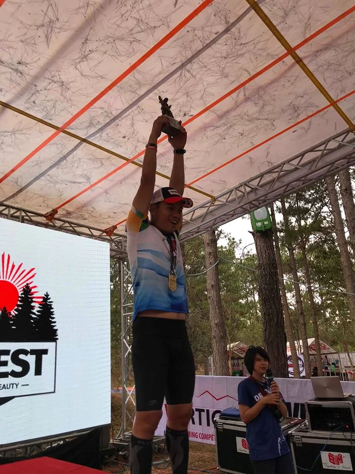 Trần Ngọc Chính - 3rd in Vertical Challenge but ULTIMATE SUFFERER overall