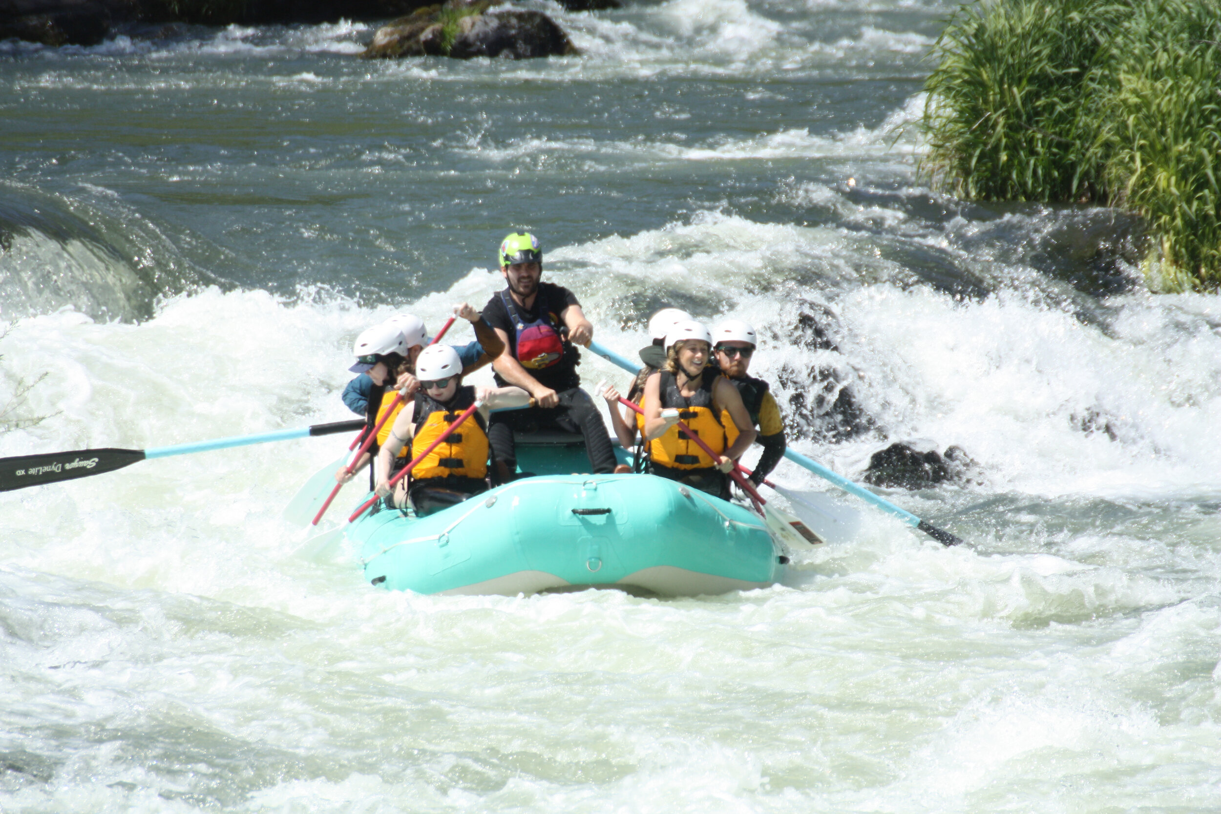 Rafting Near Crater Lake