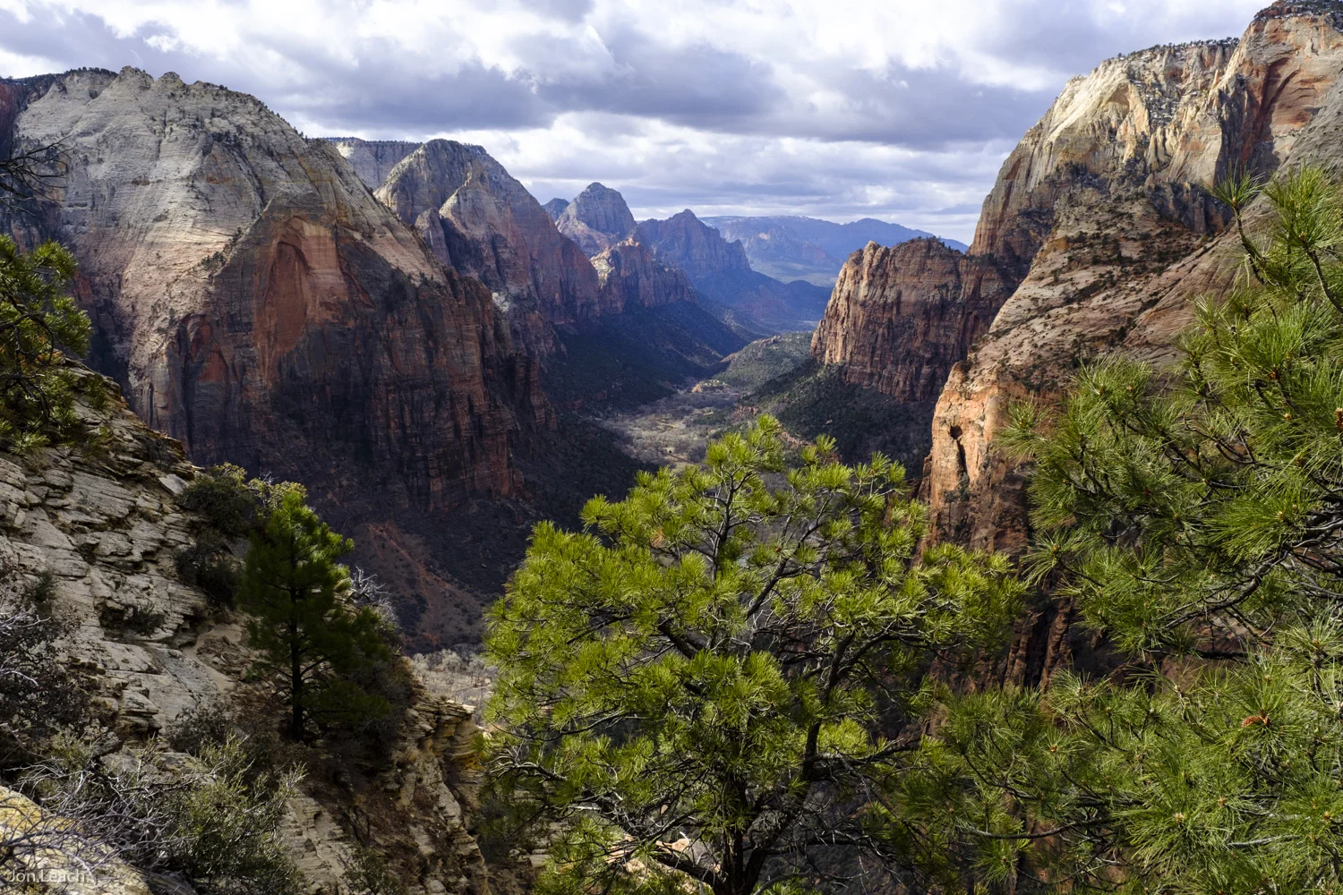 Angles landing, Zion