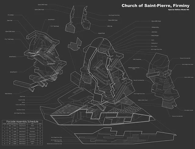 Mega Drawing || Special Edition Model Kit || Firminy || Instructor: @tom.wiscombe