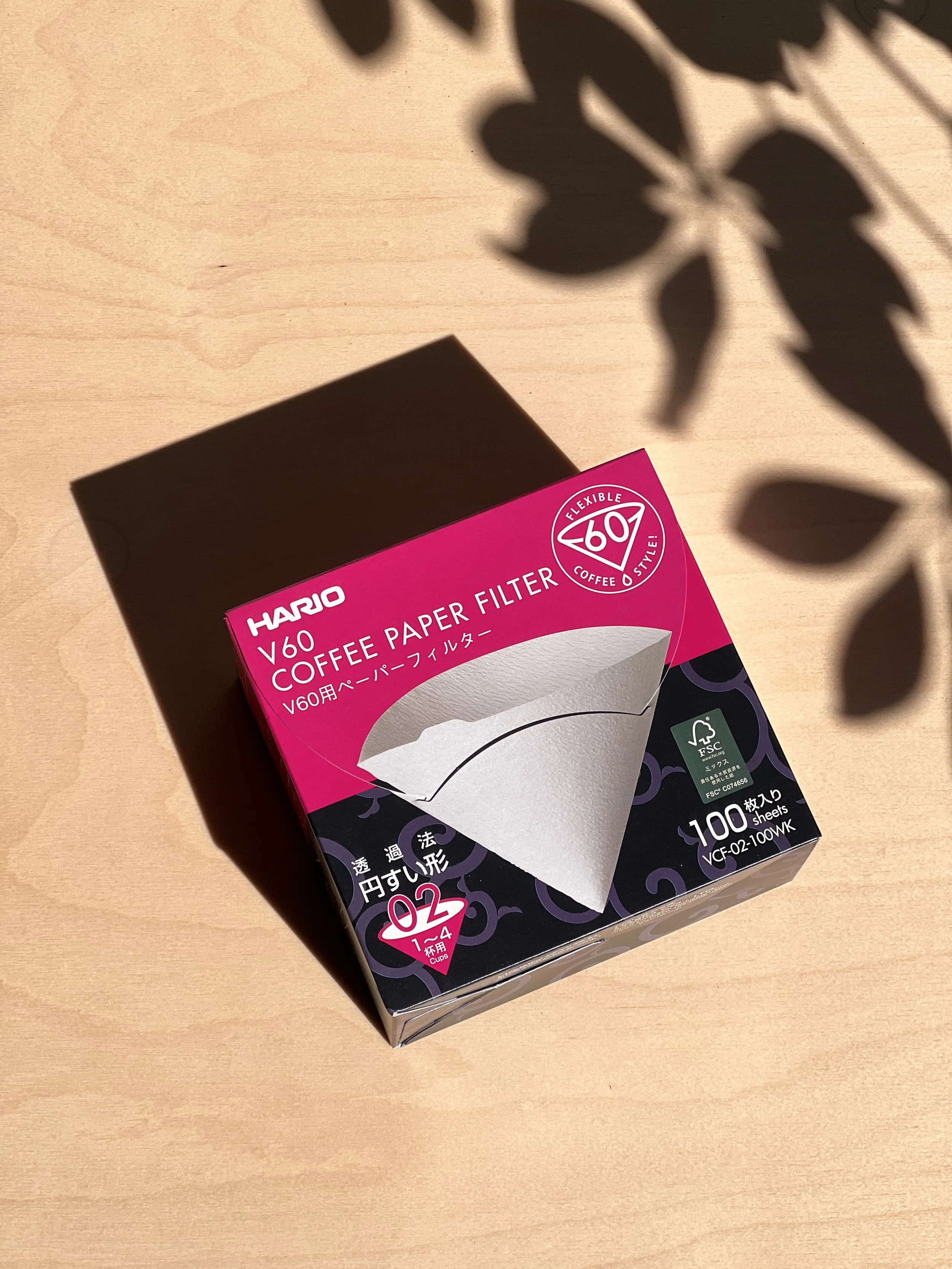 Hairo V60 2 Cup Papers