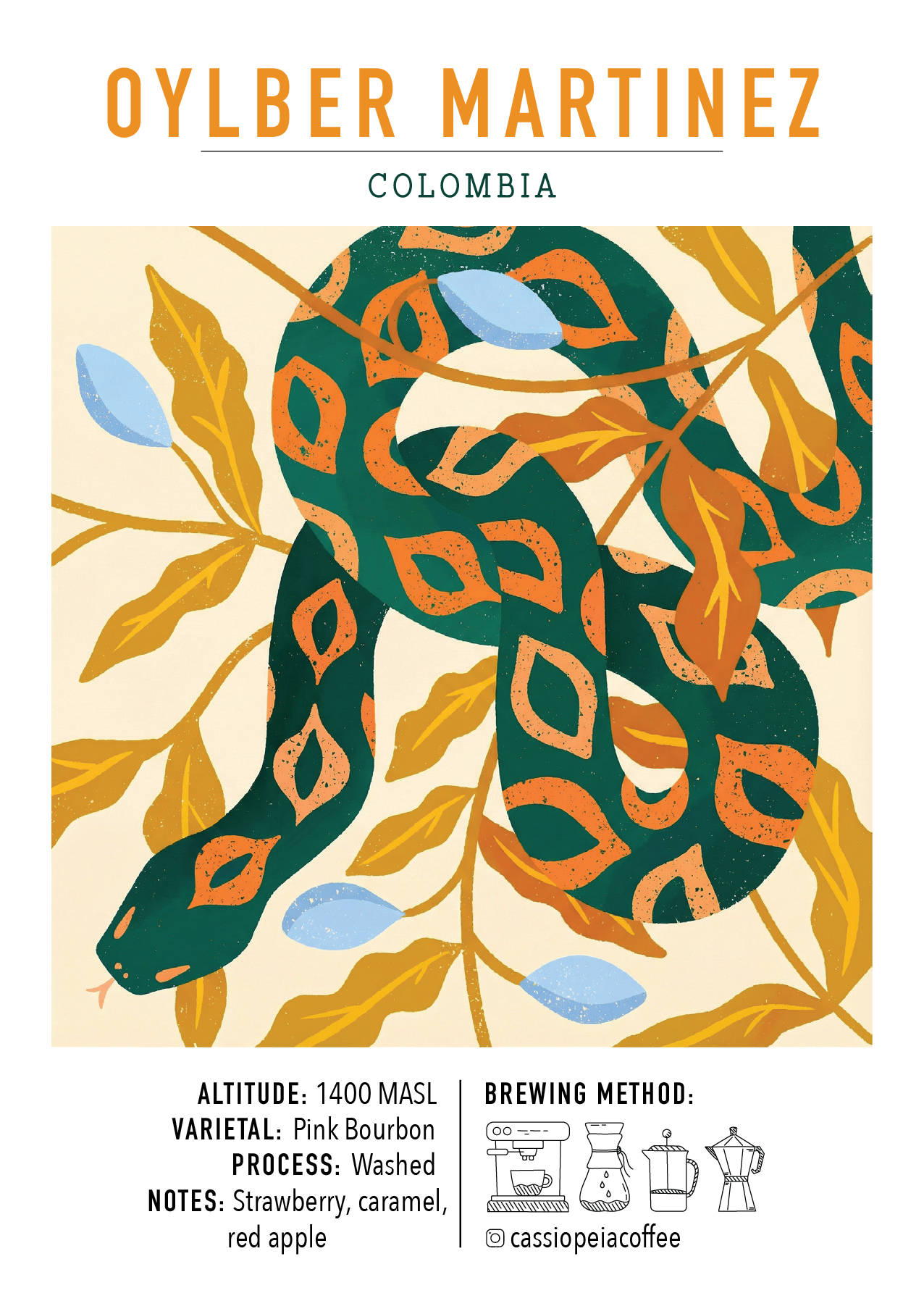 Oylber Martinez, Colombia (Espresso)