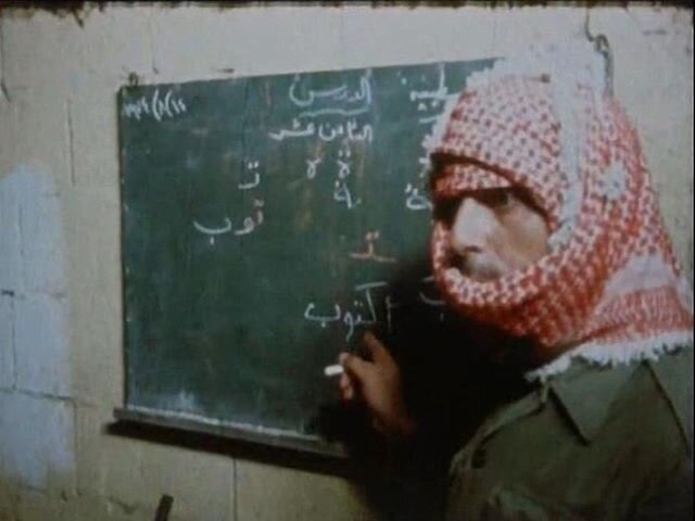 Halfway through the Palestine Pavilion Online program at @mdf_cannes, we have a special PFP film of the week. .
.
.
L&rsquo;Olivier
Groupe Cin&eacute;ma Vincennes
1976, 83 min, 16 mm
فيلم الأسبوع
على منصة الأفلام الفلسطينية
شجرة الزيتون
جماعة سينما ف