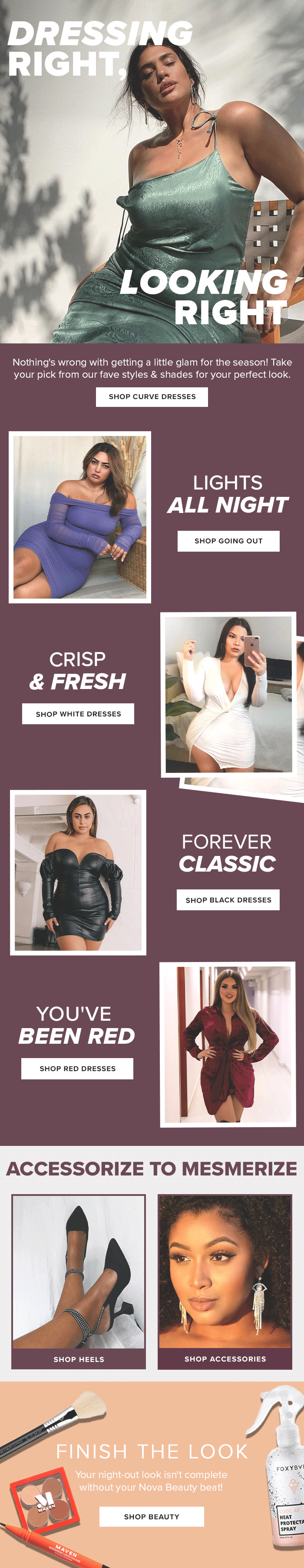 Fashion Nova Email Designs — TABITHA ANN DESIGN