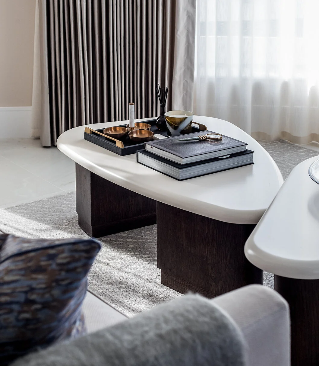 The Belvedere, bazaar, coffee table, Additional interior design service, additional interior services, interior services, belgravia interior designers, turnkey packages, home design furnishings, Mayfair, high end interior design, interior design sho…
