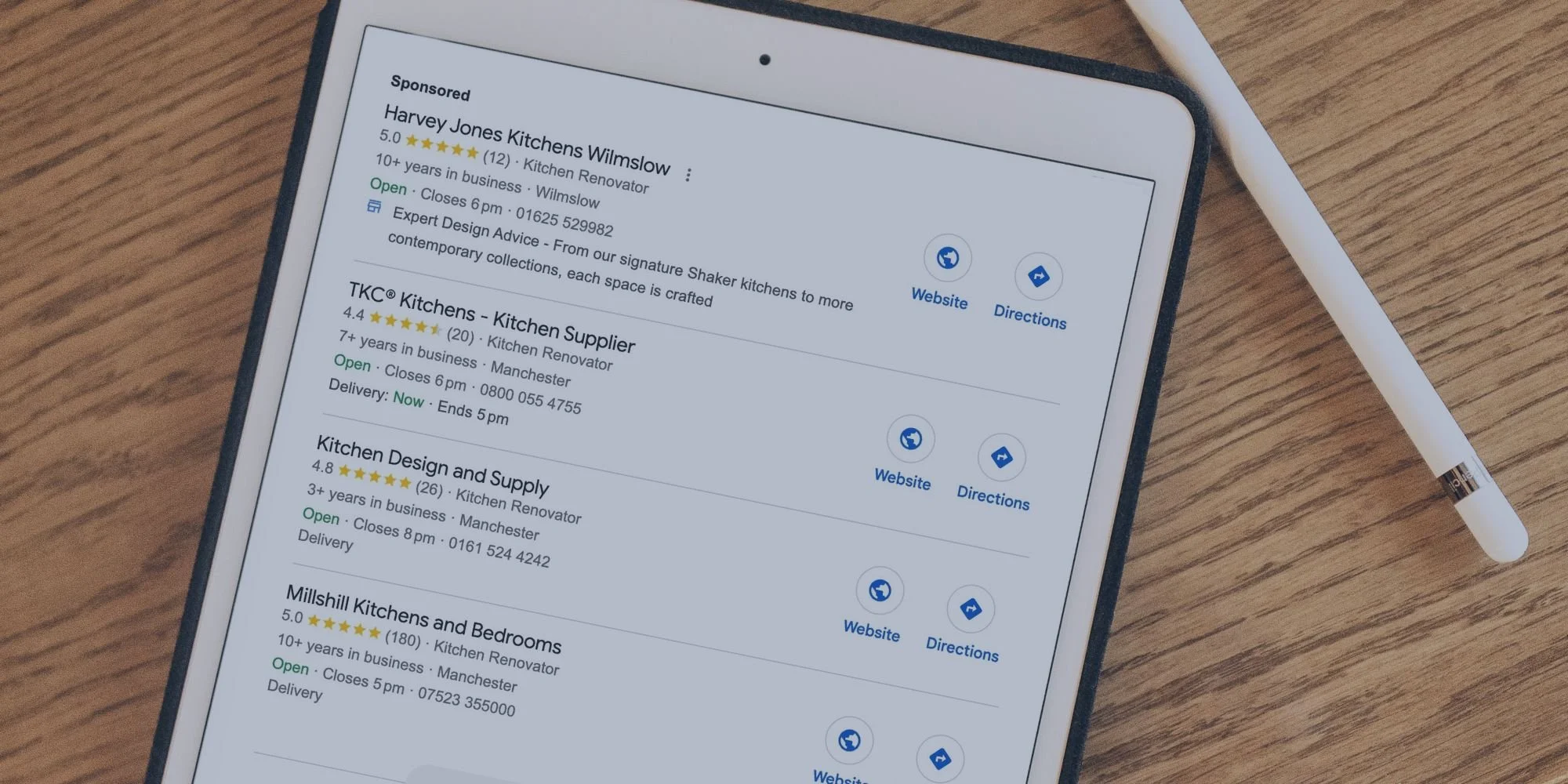 Getting Your Kitchen Showroom into Google's 'Local Pack' 