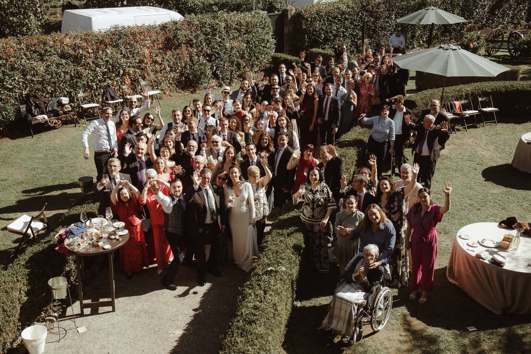 Cómo organizar las fotos de familia y grupos en una boda sin perder tiempo