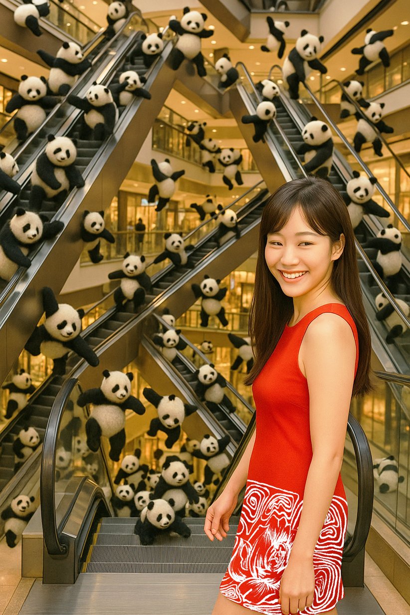 Minji in Mall Panda Chaos 2.jpg
