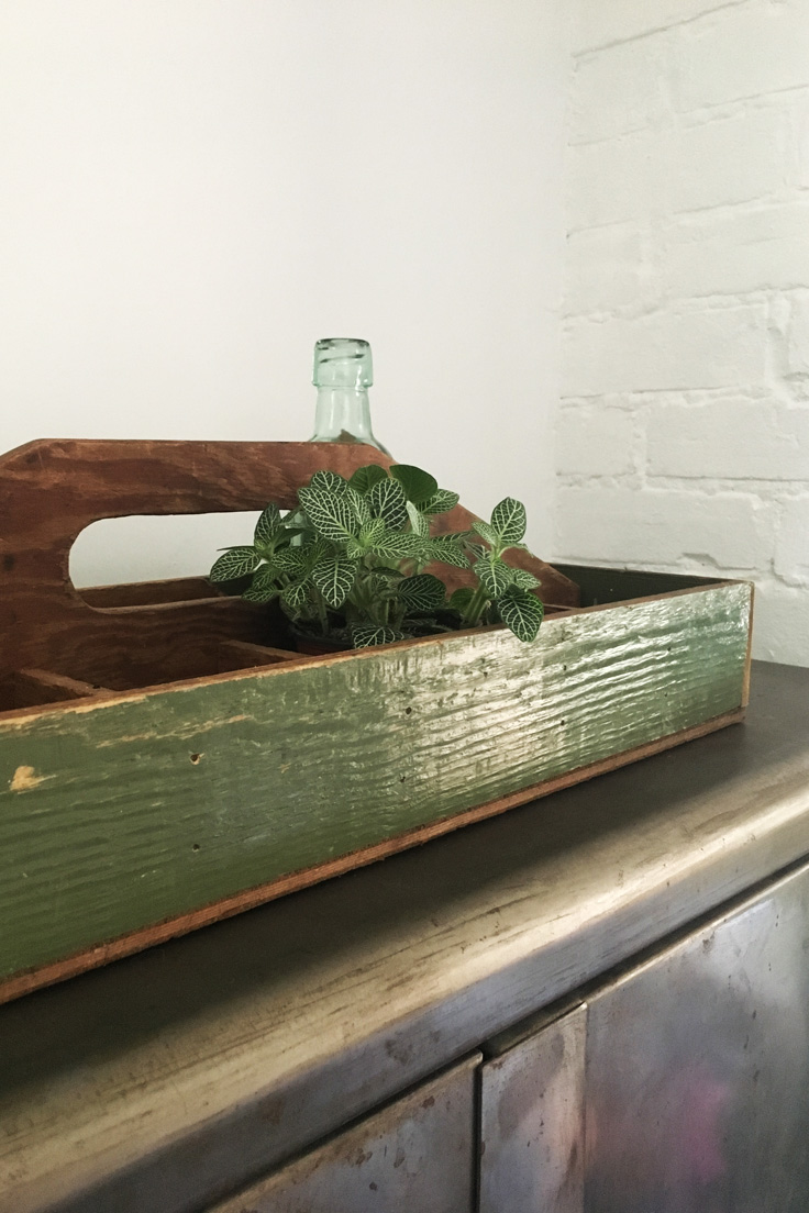 Vintage Wooden Compartment Tray
