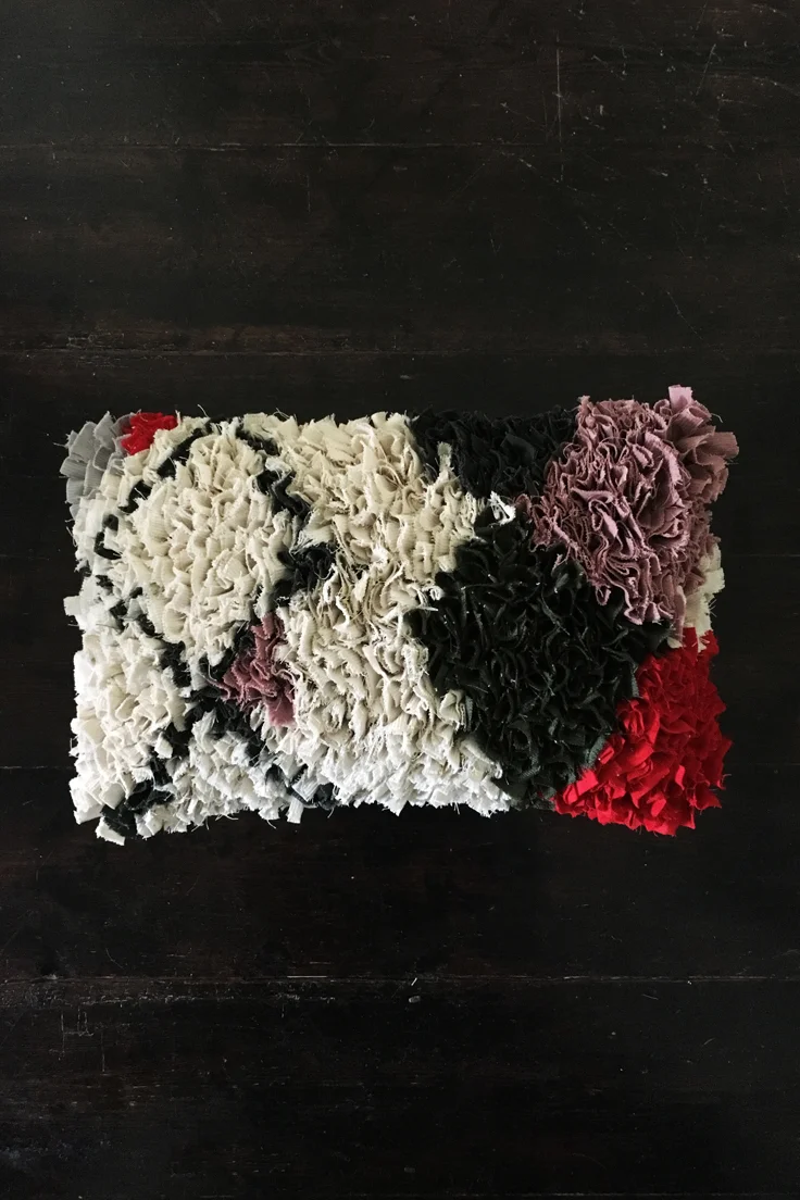 Boucherouite style cushion