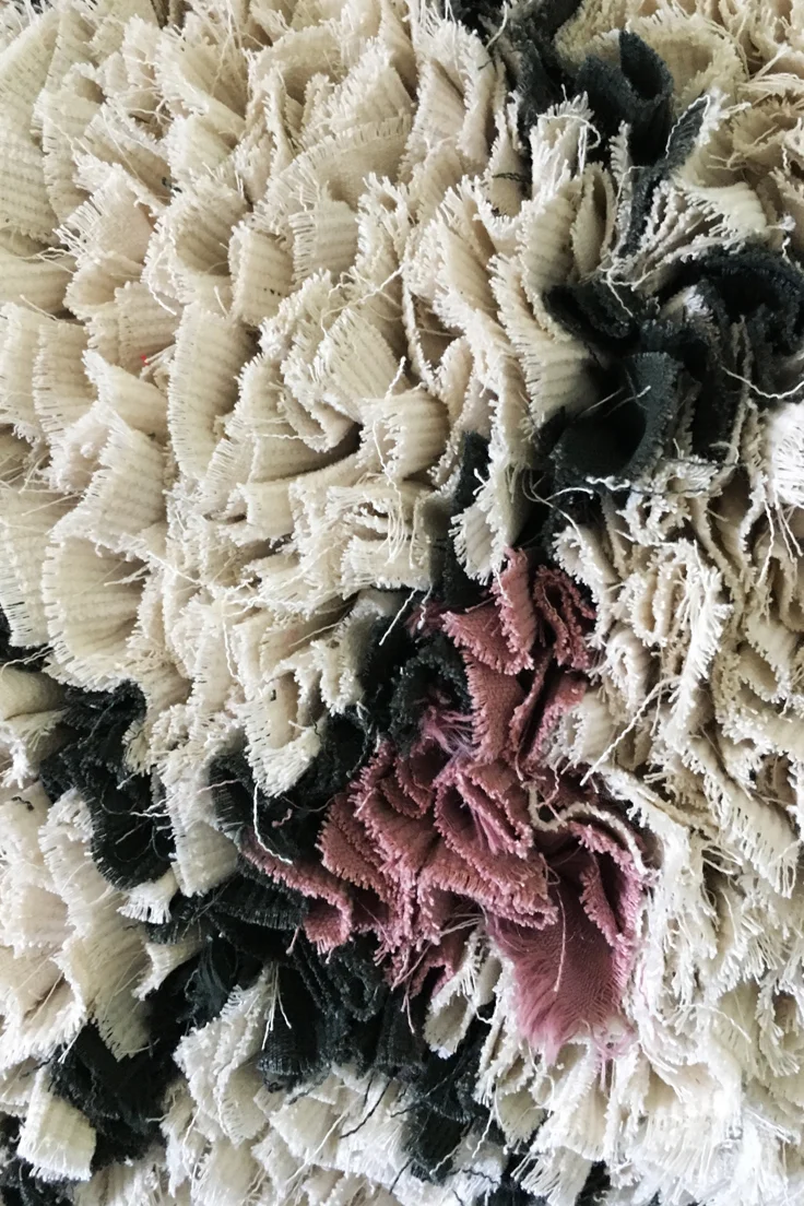 Boucherouite style cushion