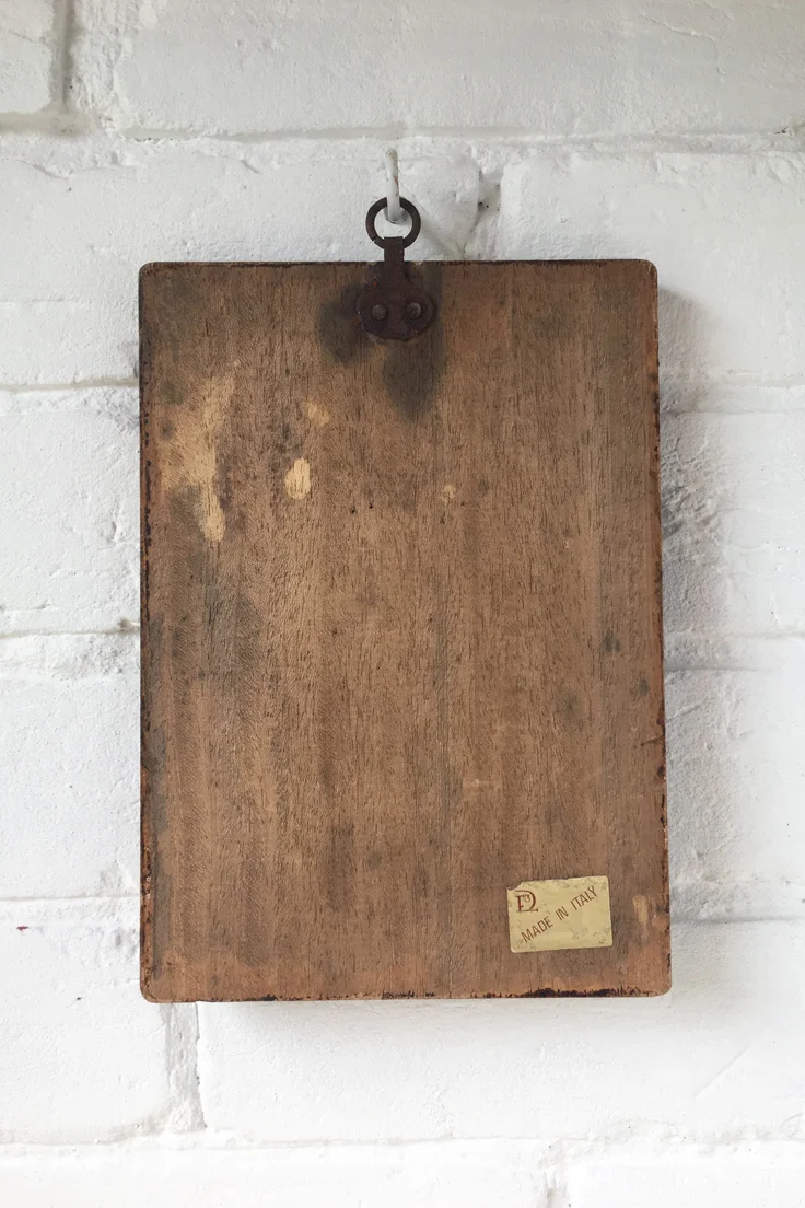 Vintage Italian botanical wall tiles