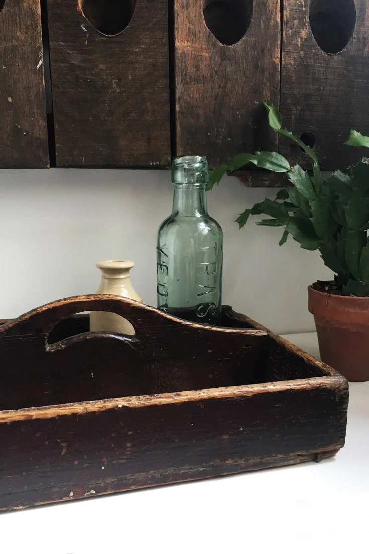 Vintage Wooden Tray
