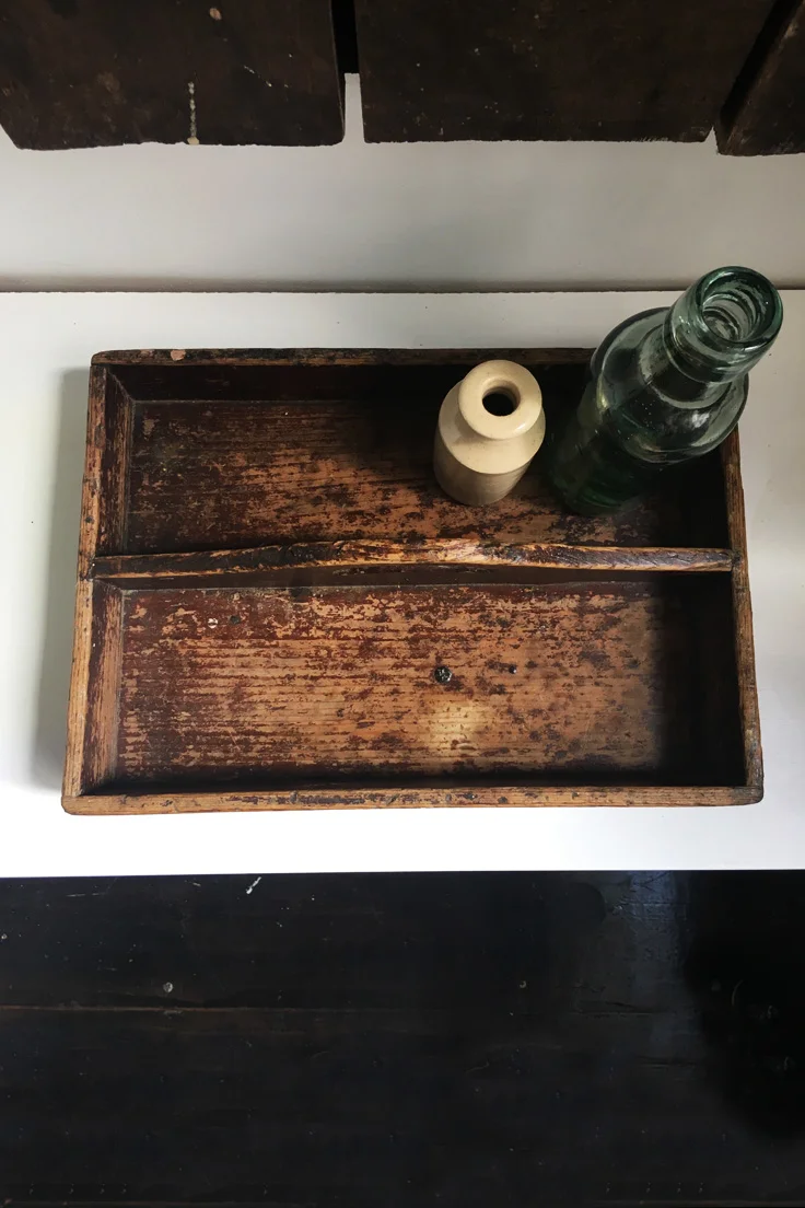 Vintage Wooden Tray
