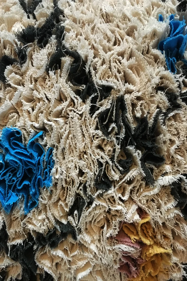 Boucherouite style cushion