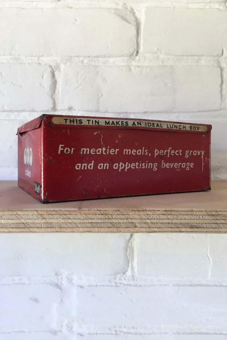 Vintage Oxo Cubes Tin
